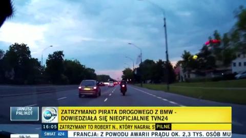 Pirat z BMW zatrzymany w Mielnie 
