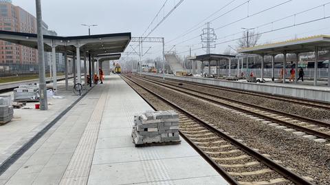 W połowie marca otwarcie stacji Warszawa Główna