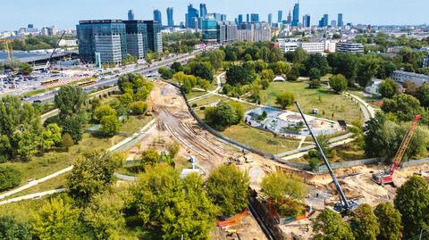 Tramwaj z Grójeckiej do Dworca Zachodniego