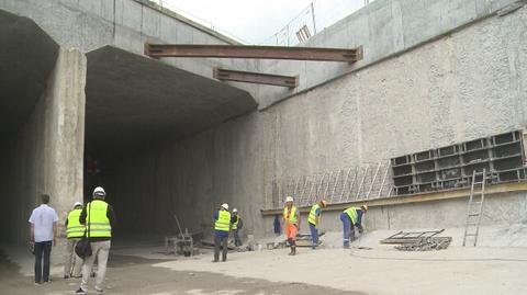 Tunel w Wawrze ma być oddany w listopadzie