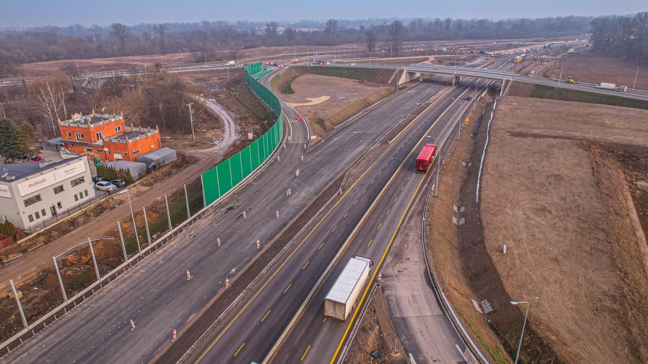 Zmiany na budowie ekspresówki ze stolicy nad morze. Drogowcy otworzyli nowy węzeł