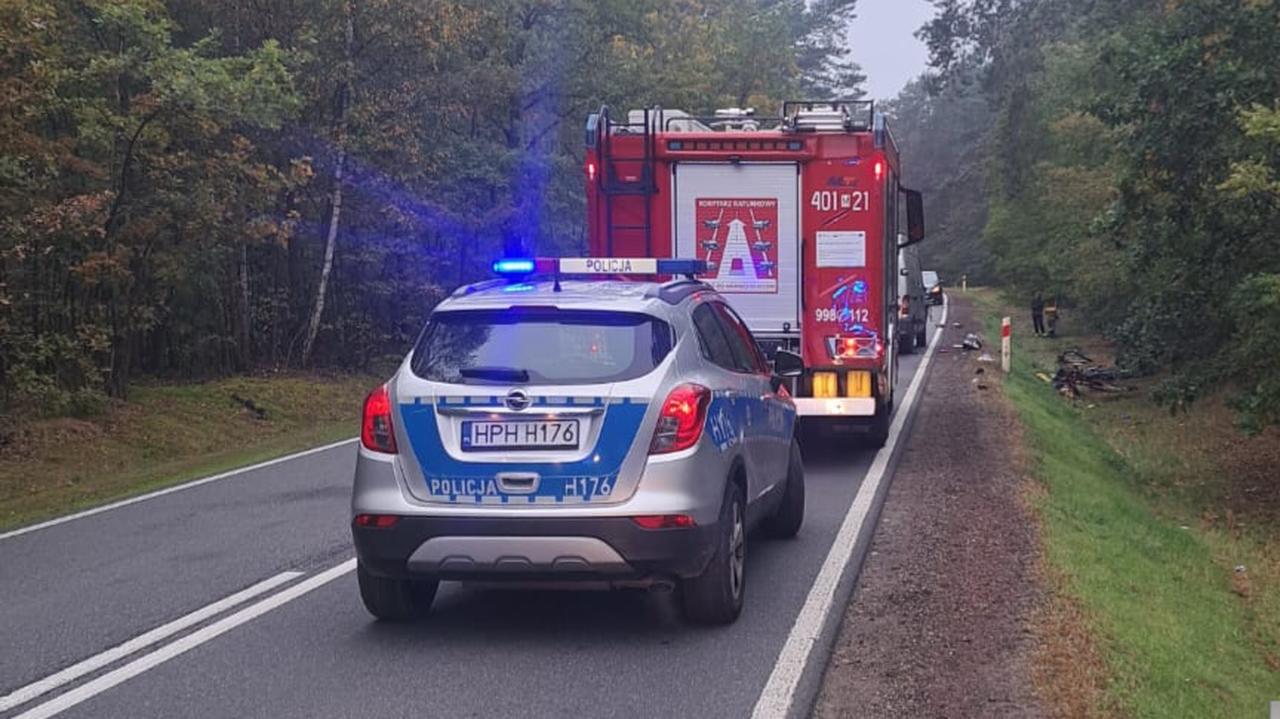"Wjechał w jadącą przed nim rowerzystkę". Kobieta zginęła