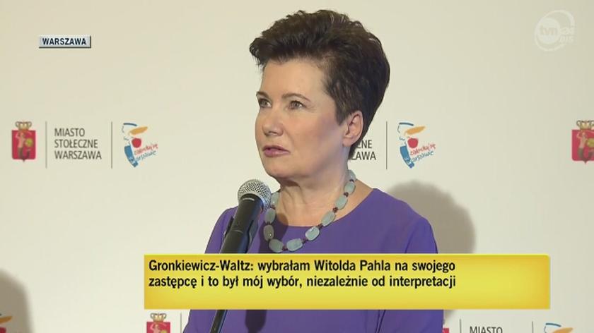 Hanna Gronkiewicz-Waltz o nowym lotnisku