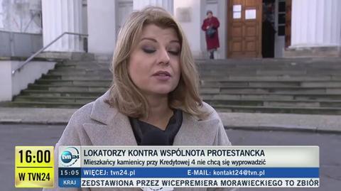 Lokatorzy kontra wspólnota protestancka