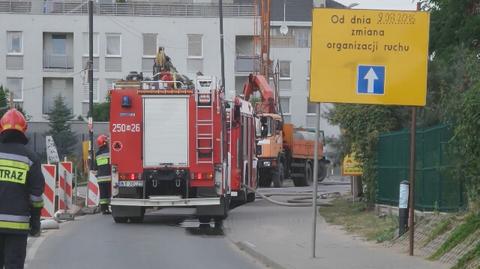 Akcja strażaków przy Skarbka z Gór