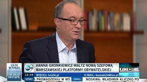 Poseł PO: Do Warszawy chce wejść okupant. Jest nim PiS