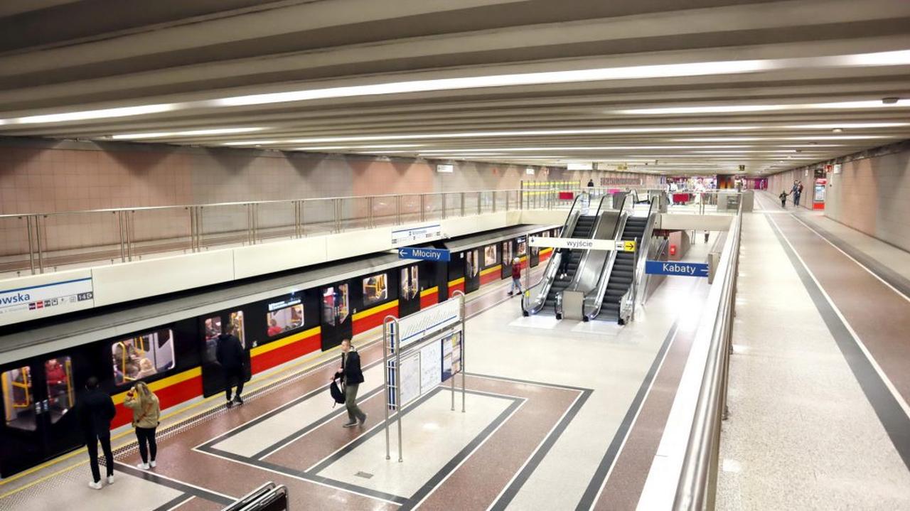 W weekendy metro będzie kursować na skróconej trasie