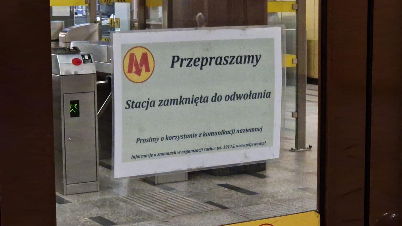 Co stało się w metrze? Policja wyjaśnia