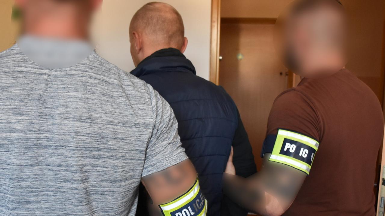 Wysiadał z pociągu, niczego się nie spodziewał. Groźny przestępca zatrzymany