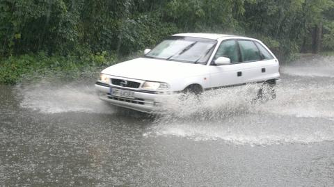 Zalana ul. Korkowa fot. Dawid Krysztofiński/tvnwarszawa.pl