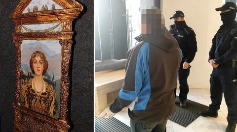Policjanci udaremnili sprzedaż zaginionego obrazu