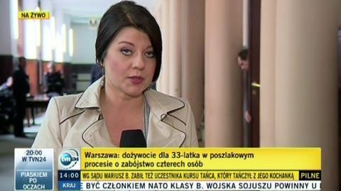 Relacja reporterki TVN24