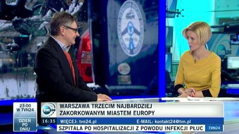 Janusz Galas o korkach w Warszawie 