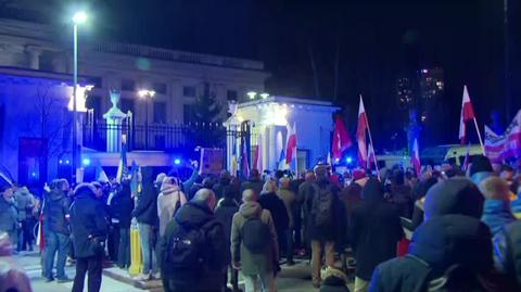 Wtorkowa manifestacja przed ambasadą Rosji