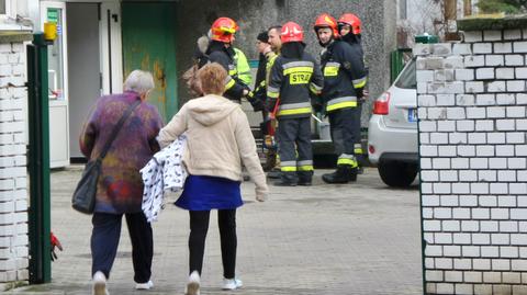 Pożar w przedszkolu na Olbrachta
