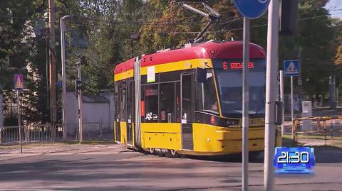 Piszczące tramwaje w Warszawie