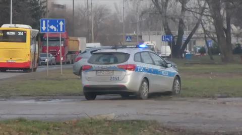 Akcja policji na Płochocińskiej