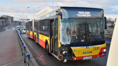 Autobus miejski zderzył się z busem 