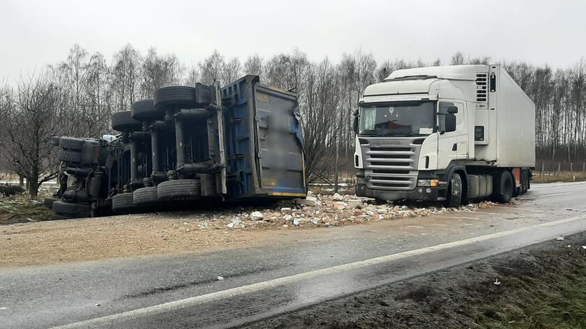 Śmiertelny wypadek na DK50 w miejscowości Bikówek