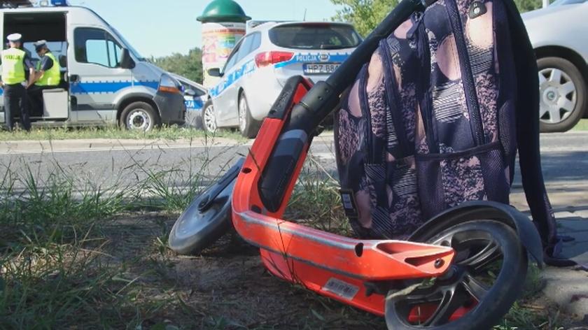 Potrącenie dziewczynki na Kondratowicza