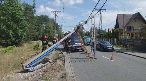 Ścięta latarnia na Bielanach