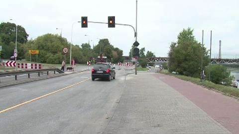 Nowy objazd Wisłostrady