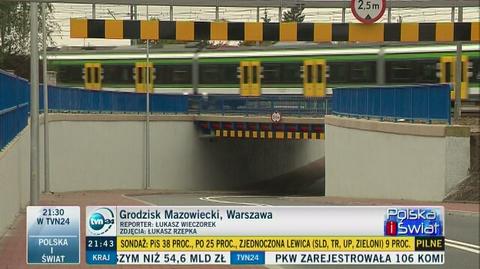 Niski tunel w Grodzisku Mazowieckim 