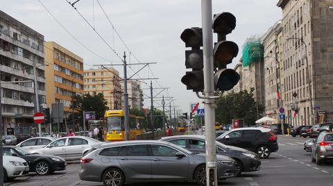 Nie działały światła na skrzyżowaniu Wawelskiej z Grójecką