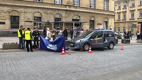 Śmiertelny wypadek na Krakowskim Przedmieściu