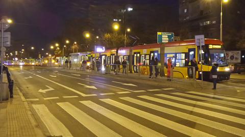 Tramwaje stanęły w alei "Solidarności"