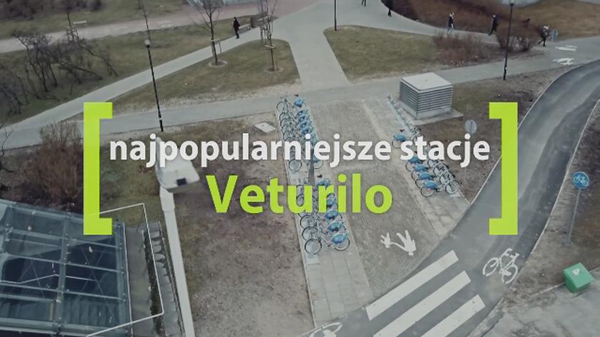 Najpopularniejsze stacje Veturilo