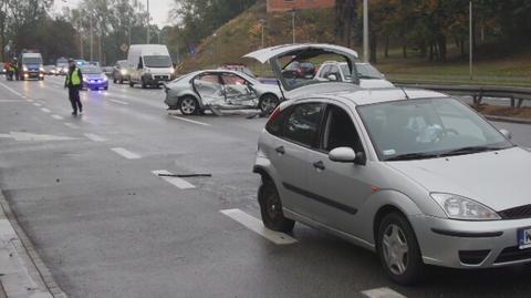 Wypadek na Wisłostradzie 