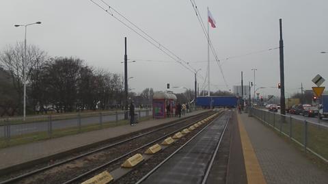 Tramwaje nie jeżdżą przez rondo Radosława