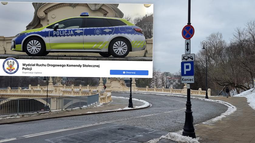 Zakaz zatrzymywania na wiadukcie Markiewicza