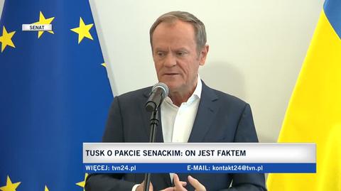 Donald Tusk o kondycji polskiej policji