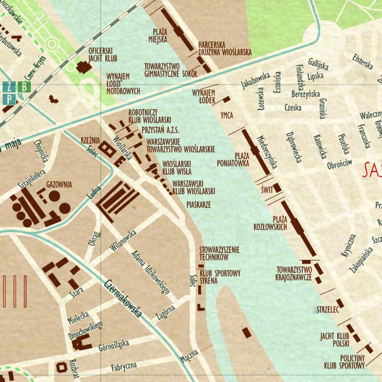 mapa warszawy ulice z numerami domów Spacer po nieistniejącym mieście. Wyjątkowa mapa Warszawy z 1935 r 