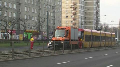 Awaria tramwajów na Jana Pawła II