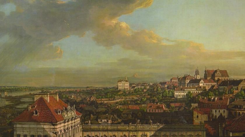 Widok Warszawy z Zamku Królewskiego