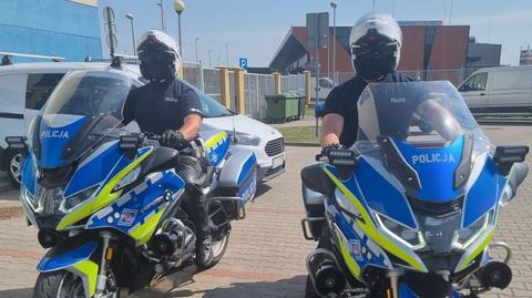 Policyjne motocyklowe patrole