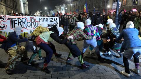 "Dość terroru Marszu Niepodległości" 