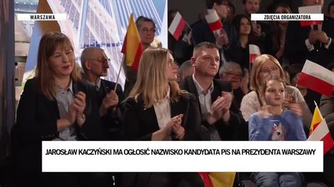 Jarosław Kaczyński wskazał kandydata na prezydenta Warszawy