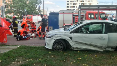 Jedna osoba zginęła a trzy zostały poszkodowane na ul. Fieldorfa