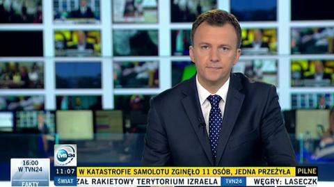 Relacja reportera TVN24
