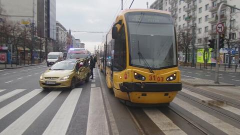 Zderzenie na Marszałkowskiej