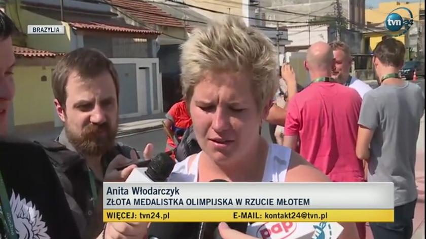 Anita Włodarczyk osiągneła w Rio wielki sukces 