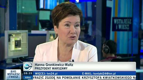 Gronkiewicz-Waltz o Twitterze