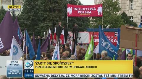  Protest przed Sejmem 