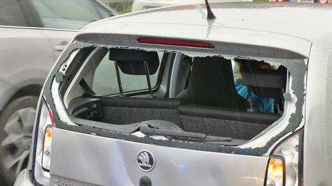 Zderzenie trzech aut w Alejach Jerozolimskich 