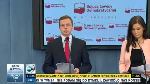 Mówi Dariusz Joński, poseł SLD