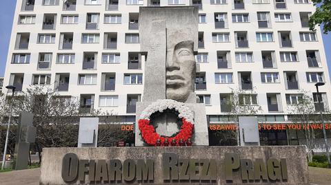 Nowy monument na Pradze Północ